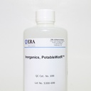 Agua de Suministro, para Inorganicos. Rango: 1-1000 mg/L Según Mensurando. ERA (USA) 