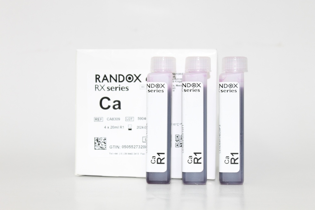Reactivo para Calcio Rx Monaco/Day+Randox (UK).