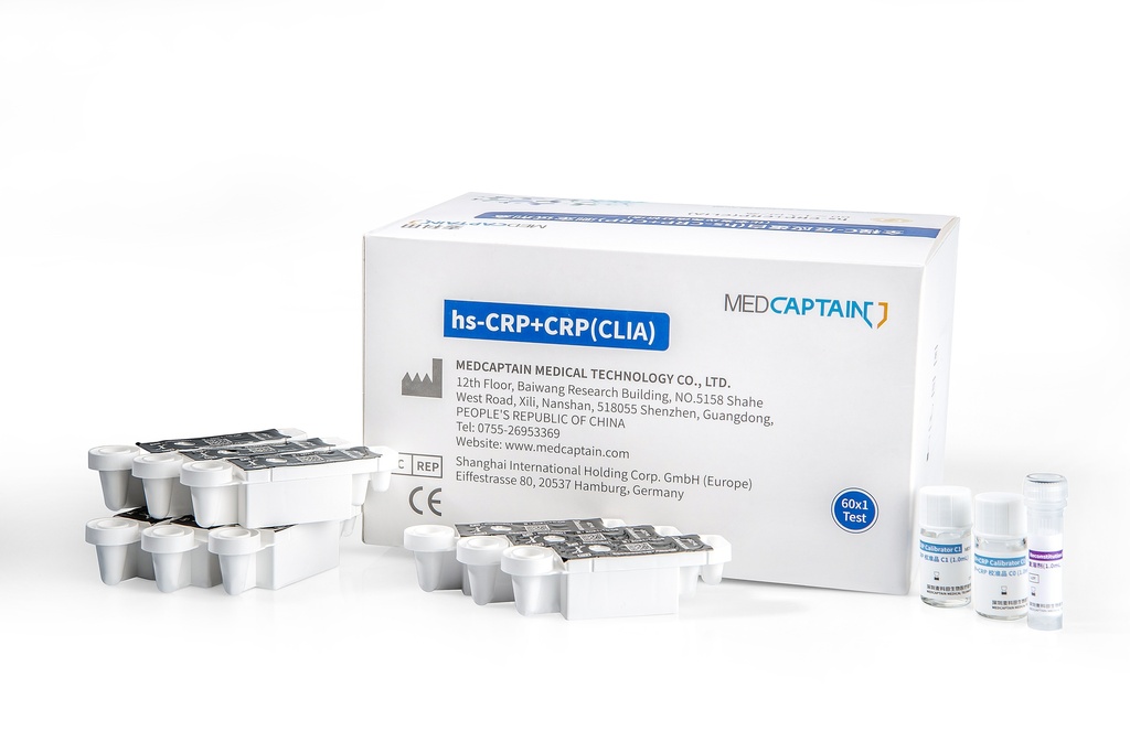 PCR-hs + PCR (Proteína C Reactiva -CLIA). Medcaptain.