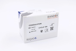 [RA RQ9135B] Control de Calidad Externo RIQAS Coagulacion. 17 Mensurandos. Rep. 30. Randox (UK).