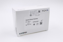 [RA RQ9112A] Control de Calidad Externo (Ensayo de Aptitud) RIQAS Quimica Clinica. 10 Mensurandos. Rep. 15. Randox (UK).
