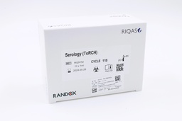 [RA RQ9152] Control de Calidad Externo (Ensayo de Aptitud) RIQAS Serología ToRCH. Rep. 30. Randox (UK).