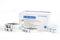 [MT MCL02001E] PCR-hs + PCR (Proteína C Reactiva -CLIA). Medcaptain.