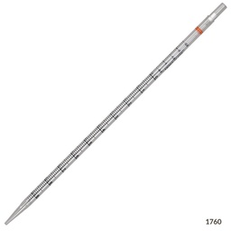 [GB 1780] Pipeta Serológica PS, 25 ml, 345 mm. Empaque Individual. Estéril. Globe Scientific (USA).  