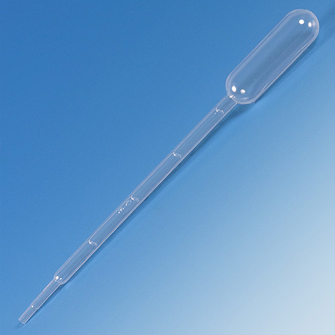 Pipeta Transferencia (Pasteur), bulbo 150 mm. 5.0 ml Graduada a 1.0 ml. Globe Scientific (USA). | Labcare de S.A.S