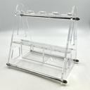 Rack Acrílico Para 4 Pipetas Automáticas. JPR