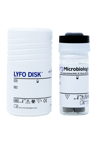 Acinetobacter Baumannii Derived From ATCC® 19606™ Microbiologics (USA). Lyfo Disk X 6 Pellets
