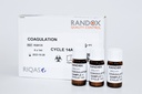 Control de Calidad Externo (Ensayo de Aptitud) RIQAS Coagulación. 5 Mensurandos. Rep. 30. Randox (UK).