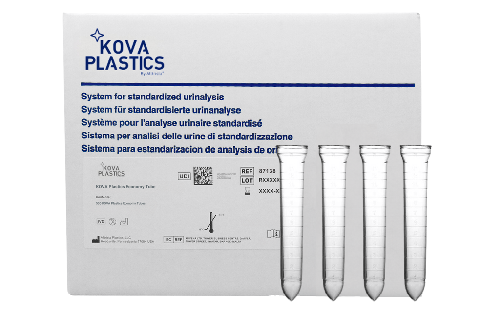 Tubo Cónico Uroanalisis Kova Eco. Alltrista(USA).