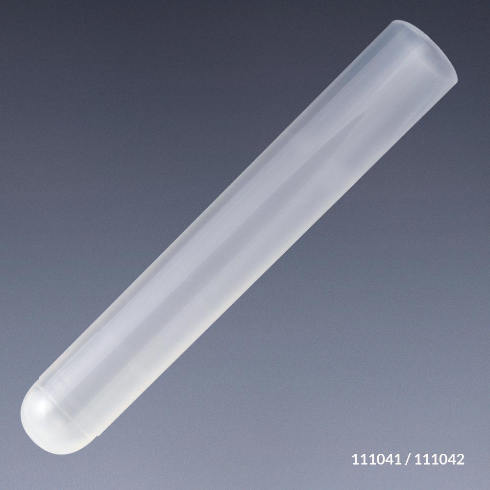 Tubo PP, 16 X 100 mm (12 Ml), Sin Borde. Fondo Redondo. Globe Scientific (USA) 