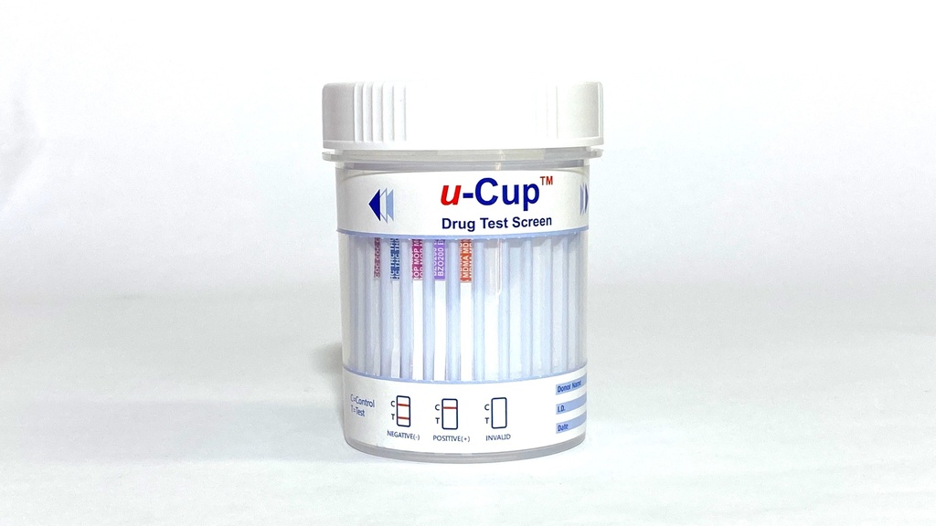 U–CUP Panel 5 Drogas de Abuso. BZO, COC, THC, MDMA, MOP, OPI. UCP (USA)