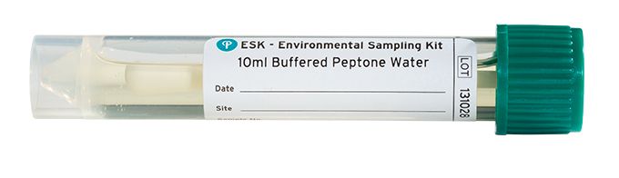 Kit de Muestreo Ambiental (Agua Peptonada + Swab Estéril). Empacado Individualmente. Puritan (USA)