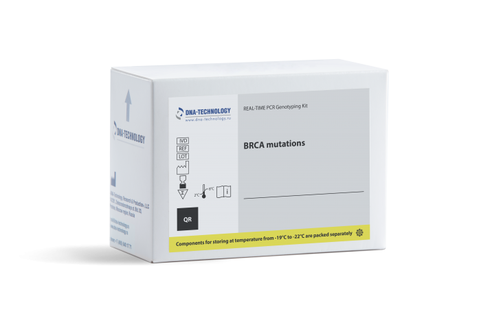 BRCA Mutations Real-Time PCR Genotyping Kit. DNA Technology.