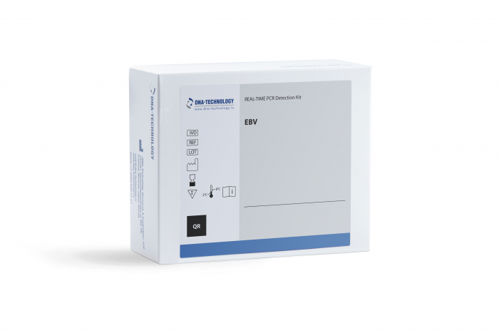 Epstein Barr virus Real-Time PCR Detection Kit  . Pre-Aliquoted In in strips (8 х 0,2). DNA Technology.