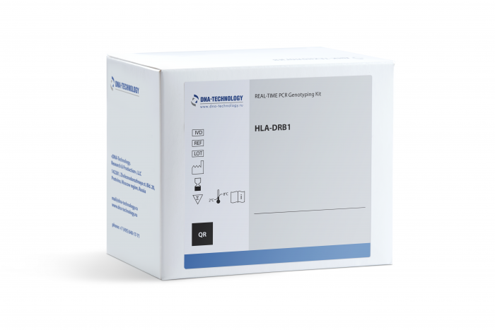 HLA-DRВ1 Alleles Genotyping Real-Time PCR Kit. Pre-Aliquoted In Strips (8 Х 0,2). DNA Technology.