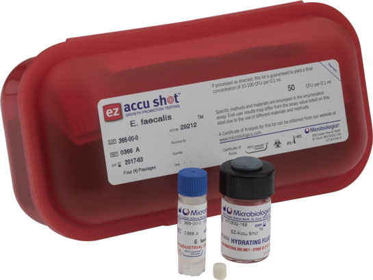 Candida Albicans ATCC 10231 Accushot. Microbiologics (USA).