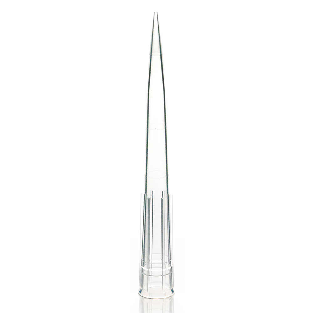 Punta para Pipeta Automática 1-300 ul, color natural en Gradilla de 96. Estéril. Globe Scientific (USA). 
