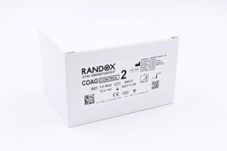 [RA CG5022] Control Coagulacion Tercera Opinion Nivel 2 Randox (UK).