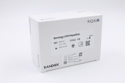 [RA RQ9151] Control de Calidad Externo RIQAS Serología HIV/Hepatitis/HTLV/CMV. Rep. 30. Randox (UK).