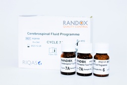 [RA RQ9168] Control de Calidad Externo RIQAS LCR. 7 Mensurandos. Rep. 30. Randox (UK).