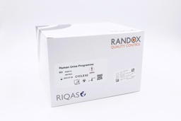 [RA RQ9115] Control de Calidad Externo RIQAS Metabolitos en Orina. 25 Mensurandos. Rep. 15. Randox (UK).