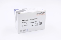 [RA RQ9137] Control de Calidad Externo RIQAS Screening Maternal. 6 Mensurandos. Rep. 30. Randox (UK).