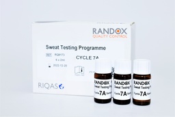 [RA RQ9173] Control de Calidad Externo RIQAS Test de Sudor. Rep. 30. Randox (UK).