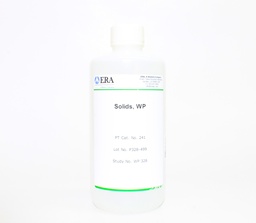 [ER 241] Control de Calidad Externo (Ensayo de Aptitud) para Sólidos, WP. ERA (USA).