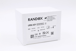 [RA AU2352] Control Ensayado Química en Orina Nivel 2 Randox (UK).