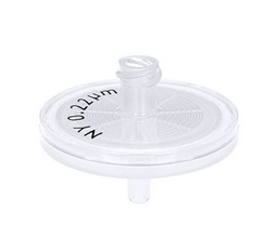 [GV FJ25BNPNY002AD01] Filtro de Jeringa Abluo en Nylon 33 mm, poro 0,22 μm, no estéril. GVS (USA)